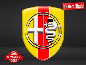 Alfa Romeo Adesivi Vinile su Misura Auto Edizione Tuning Premium